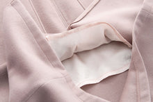 画像をギャラリービューアに読み込む, フロントスリット ポケット付き ウール タイト スカート