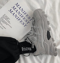 画像をギャラリービューアに読み込む, メンズ ダッドシューズ  カジュアル スニーカー  4色 韓国