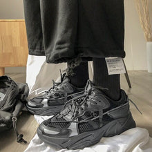 画像をギャラリービューアに読み込む, レディース 厚底 ダッドスニーカー 全3色 カジュアル ユニセックス スニーカー