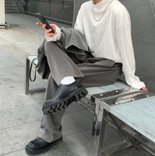 画像をギャラリービューアに読み込む, セットアップ スーツ ストライプ ジャケット × パンツ メンズ セットアップ 秋冬