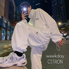 画像をギャラリービューアに読み込む, セットアップ ハーフジップ ワッフル トップス × パンツ