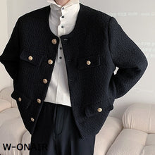 画像をギャラリービューアに読み込む, 大人気 ツイード ジャケット 韓国風 ツイード ジャケット ラグジュアリー ノーカラー パーティ スタイリッシュ 春秋冬活躍