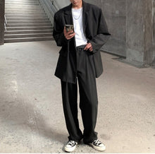 画像をギャラリービューアに読み込む, セットアップ スーツ ストライプ ジャケット × パンツ メンズ セットアップ 秋冬