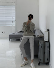 画像をギャラリービューアに読み込む, ハーフジップ ニット セーター メンズ トップス 全3色 ルーズ 韓国 春秋