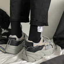画像をギャラリービューアに読み込む, レディース 厚底 ダッドスニーカー 全3色 カジュアル ユニセックス スニーカー