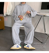 画像をギャラリービューアに読み込む, セットアップ ハーフジップ ワッフル トップス × パンツ