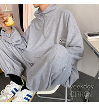 画像をギャラリービューアに読み込む, セットアップ ハーフジップ ワッフル トップス × パンツ