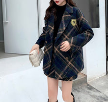 画像をギャラリービューアに読み込む, セットアップ ブレザー×スカート ツイード レディース セットアップ 秋冬 ショート