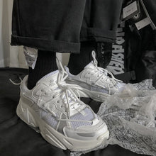 画像をギャラリービューアに読み込む, レディース 厚底 ダッドスニーカー 全3色 カジュアル ユニセックス スニーカー