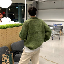 画像をギャラリービューアに読み込む, セーター メンズ グラデーションカラー ニット 2色 無地 韓国