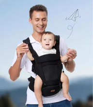 画像をギャラリービューアに読み込む, 抱っこ紐  ベビーキャリア   ブラック  ブルー 2色