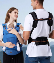 画像をギャラリービューアに読み込む, 抱っこ紐  ベビーキャリア   ブラック  ブルー 2色