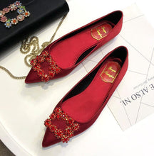 画像をギャラリービューアに読み込む, スクエア バックル パンプス パンプス レディース 全5色 ポインテッドトゥ