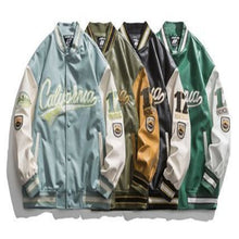 画像をギャラリービューアに読み込む, スタジャン　レトロ　刺繍　アメリカン　ストリート　