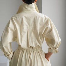 画像をギャラリービューアに読み込む, ワンピース 長袖 Ａライン スキッパー ロング丈