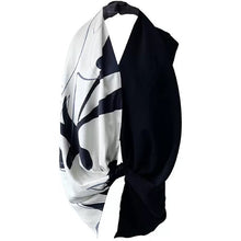 画像をギャラリービューアに読み込む, トップス ホルターネック ブラウス バイカラー