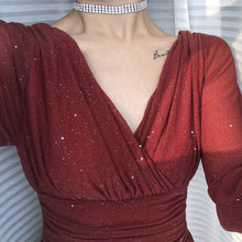 画像をギャラリービューアに読み込む, カシュクール パーティードレス ワンピース 二次会