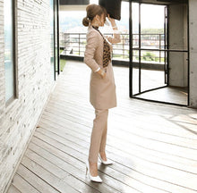 画像をギャラリービューアに読み込む, パンツスーツ フォーマル ロングジャケット 卒業式 入学式