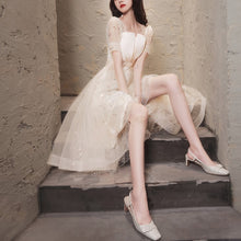 画像をギャラリービューアに読み込む, レディース パーティードレス キラキラ素敵 かわいい シースルー