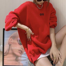 画像をギャラリービューアに読み込む, スウェット ロゴ オーバーシルエット ボリューム