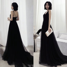 画像をギャラリービューアに読み込む, スパゲティストラップ ブラックドレス 二次会 前撮り 後撮り