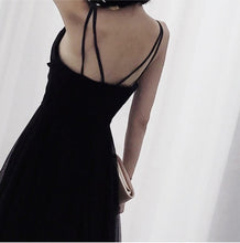 画像をギャラリービューアに読み込む, スパゲティストラップ ブラックドレス 二次会 前撮り 後撮り