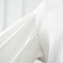 画像をギャラリービューアに読み込む, シャツ バルーンスリーブ トップス ノーカラー