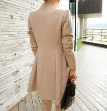 画像をギャラリービューアに読み込む, パンツスーツ フォーマル ロングジャケット 卒業式 入学式