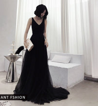 画像をギャラリービューアに読み込む, スパゲティストラップ ブラックドレス 二次会 前撮り 後撮り
