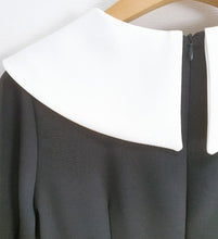 画像をギャラリービューアに読み込む, ビックカラーワンピース  レデイース  ブラック