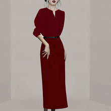 画像をギャラリービューアに読み込む, レディース パーティードレス ロング スリム 結婚式 二次会 ２色