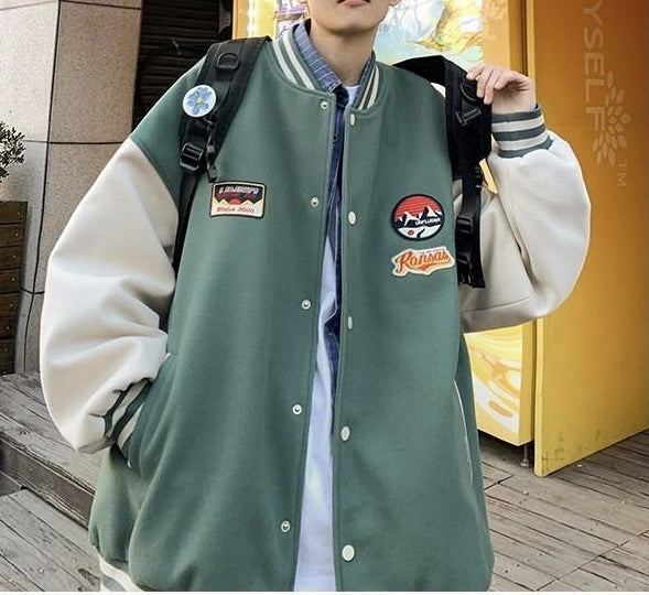 ジャケット ストリート ブルゾン　ジャンパー　スタジャン