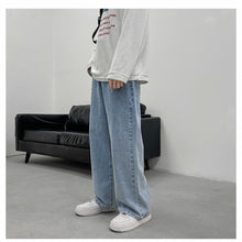 画像をギャラリービューアに読み込む, デニムパンツ メンズ ジーンズ カジュアル ワイドパンツ
