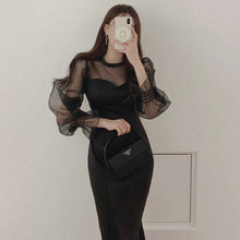 画像をギャラリービューアに読み込む, パーティドレス 結婚式 2次会 シースルー マーメイド