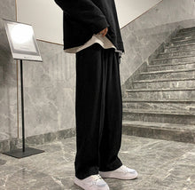 画像をギャラリービューアに読み込む, メンズ センタープレス 韓国 リラックスパンツ  2色