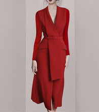 画像をギャラリービューアに読み込む, ワンピース パーティードレス ミディ丈 ドレス フォーマル  2色