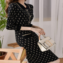 画像をギャラリービューアに読み込む, ニット ワンピース 大人可愛い  レデイース  2色