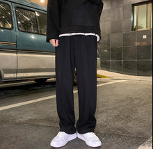 画像をギャラリービューアに読み込む, メンズ センタープレス 韓国 リラックスパンツ  2色