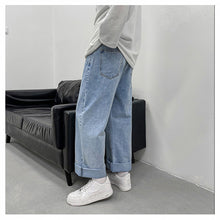 画像をギャラリービューアに読み込む, デニムパンツ メンズ ジーンズ カジュアル ワイドパンツ