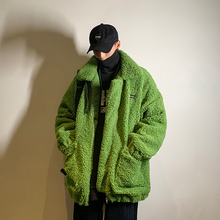 画像をギャラリービューアに読み込む, 人気商品！おしゃれな ビッグ ボアジャケット メンズ 韓国 ファッションアウターブルゾン 秋冬