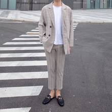 画像をギャラリービューアに読み込む, 20%OFF 韓国系 メンズ ジャケット セットアップ ギャルソン ヨウジ スーツ上下两点セット