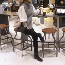 画像をギャラリービューアに読み込む, シャツ バルーンスリーブ トップス ノーカラー