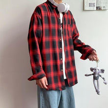画像をギャラリービューアに読み込む, メンズ 長袖シャツ チェックシャツ ネルシャツ 羽織り 3色
