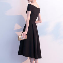 画像をギャラリービューアに読み込む, エレガント フレア ワンピース ドレス 結婚式 3色