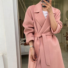 画像をギャラリービューアに読み込む, ハンドメイド サイドスリットロング コート レデイース  3色