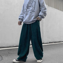 画像をギャラリービューアに読み込む, メンズ ストリート ワイドパンツ ロング ヒップホップ  3色