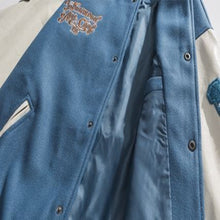 画像をギャラリービューアに読み込む, スタジャン　刺繍　ジャケット　ストリート　ユニセックス