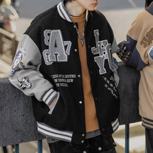 画像をギャラリービューアに読み込む, スタジャン ロゴ ユニセックス ドロップショルダー ルーズ