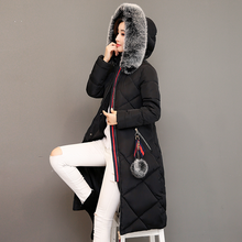 画像をギャラリービューアに読み込む, 30%OFF ダウンジャケット ダウンコート レディース ロング 中綿 グレー 大きいサイズ 秋冬