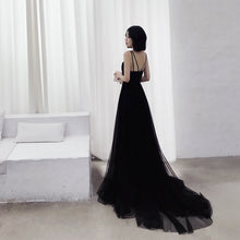 画像をギャラリービューアに読み込む, スパゲティストラップ ブラックドレス 二次会 前撮り 後撮り